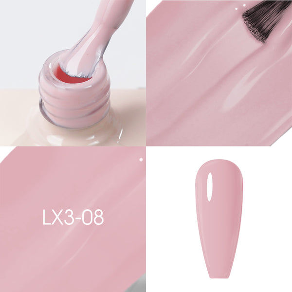 LAVIS LX3 - 08 - Gel Polish 0.5 oz - Pastel Flow Collection