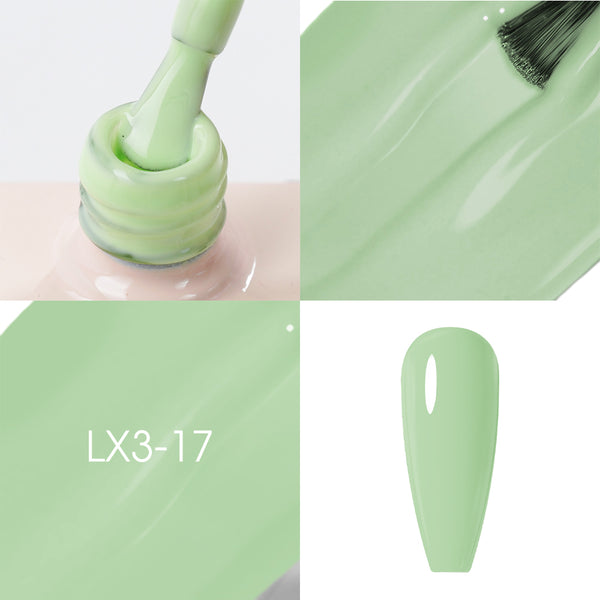 LAVIS LX3 - 17 - Gel Polish 0.5 oz - Pastel Flow Collection