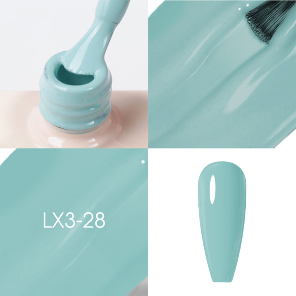 LAVIS LX3 - 28 - Gel Polish 0.5 oz - Pastel Flow Collection