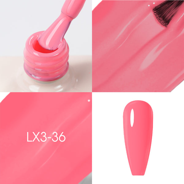 LAVIS LX3 - 36 - Gel Polish 0.5 oz - Pastel Flow Collection