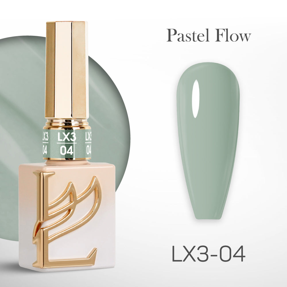 LAVIS LX3 - 04 - Gel Polish 0.5 oz - Pastel Flow Collection