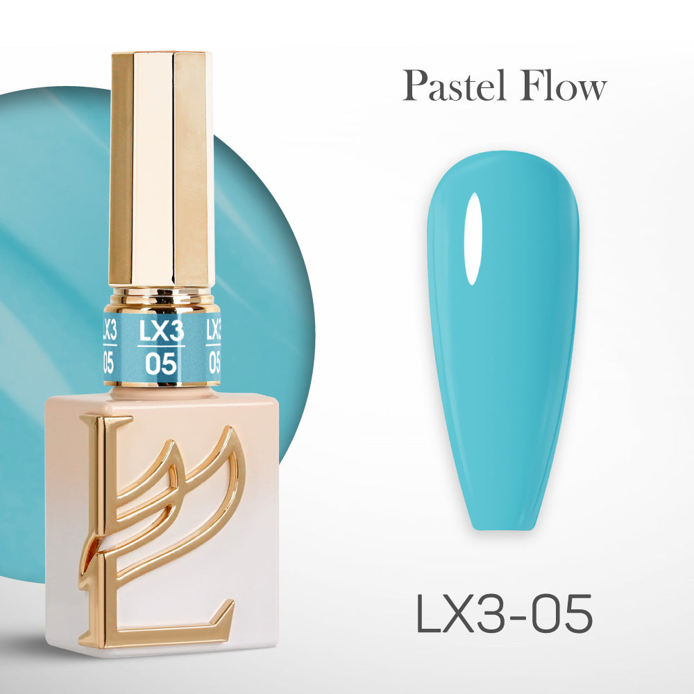 LAVIS LX3 - 05 - Gel Polish 0.5 oz - Pastel Flow Collection