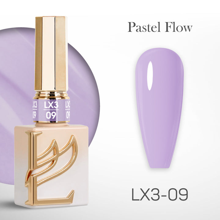 LAVIS LX3 - 09 - Gel Polish 0.5 oz - Pastel Flow Collection