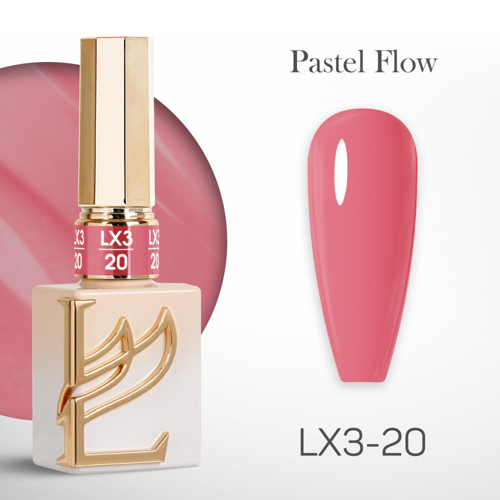 LAVIS LX3 - 20 - Gel Polish 0.5 oz - Pastel Flow Collection