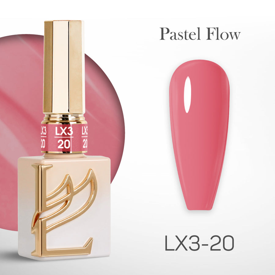 LAVIS LX3 - 20 - Gel Polish 0.5 oz - Pastel Flow Collection