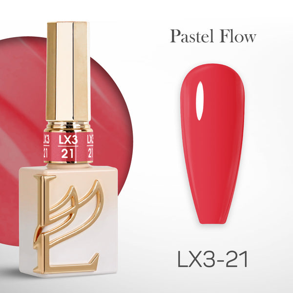 LAVIS LX3 - 21 - Gel Polish 0.5 oz - Pastel Flow Collection