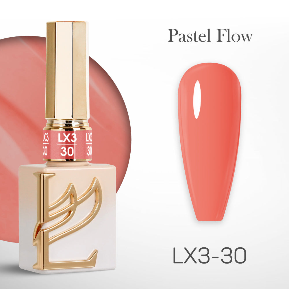 LAVIS LX3 - 30 - Gel Polish 0.5 oz - Pastel Flow Collection