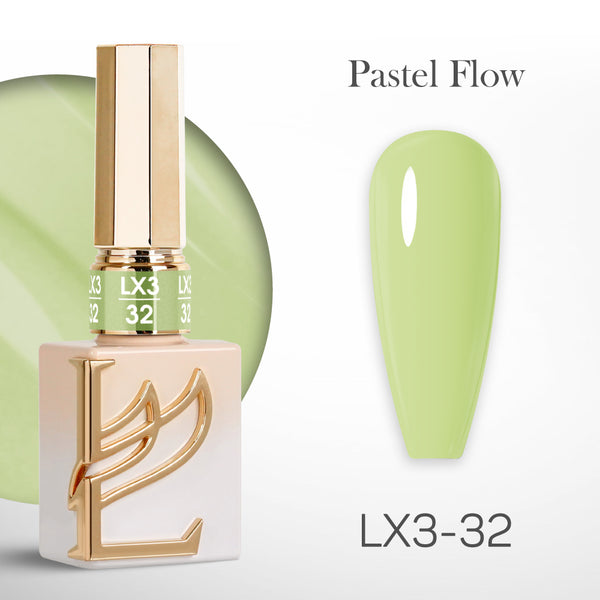 LAVIS LX3 - 32 - Gel Polish 0.5 oz - Pastel Flow Collection