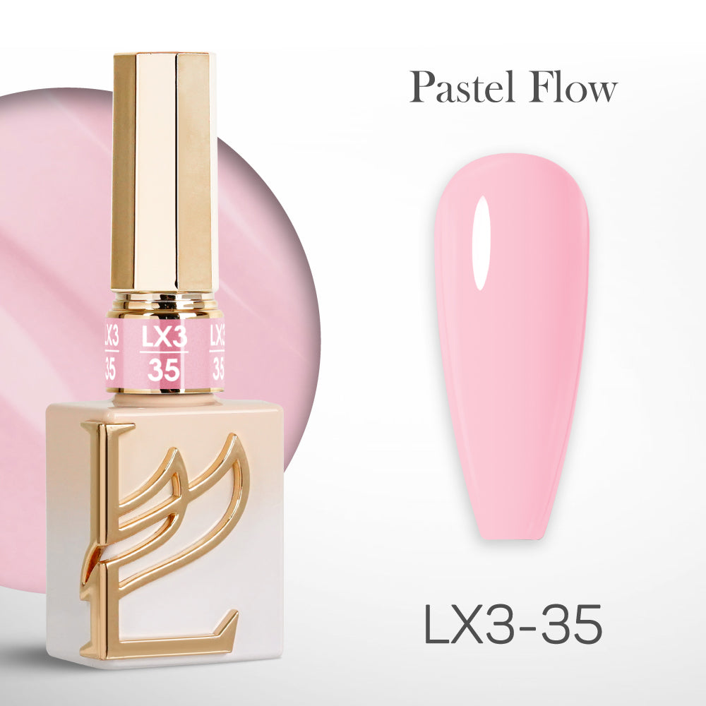 LAVIS LX3 - 35 - Gel Polish 0.5 oz - Pastel Flow Collection