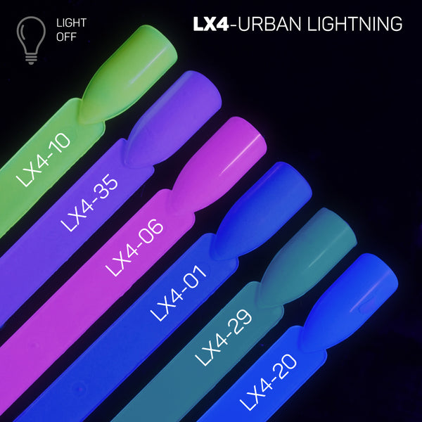 LAVIS LX4 - 01 - Gel Polish 0.5 oz - Urban Lightning Collection