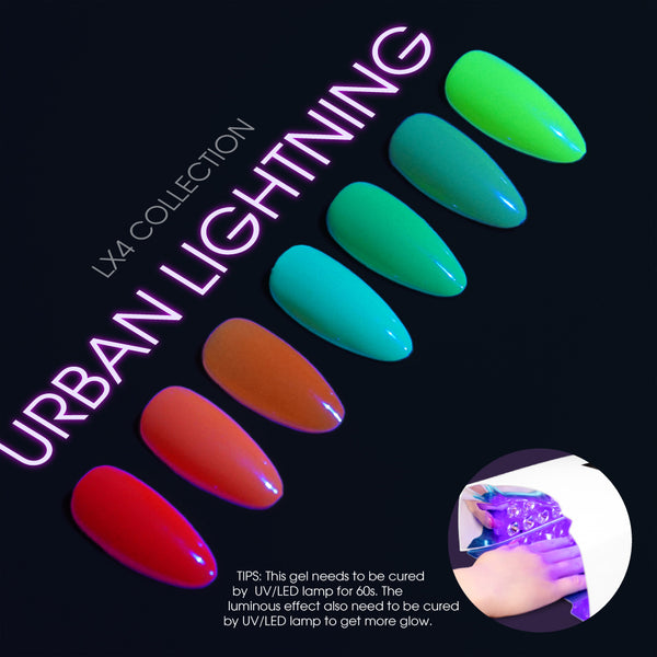 LAVIS LX4 - 04 - Gel Polish 0.5 oz - Urban Lightning Collection