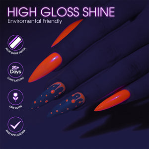 LAVIS C05 - 04 - Gel Polish 0.5 oz - Neon Obsession Collection