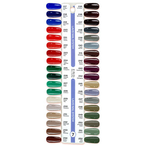 Lavis Gel Polish & Matching Nail Lacquer Duo Part 7: 217-252 (36 Colors)