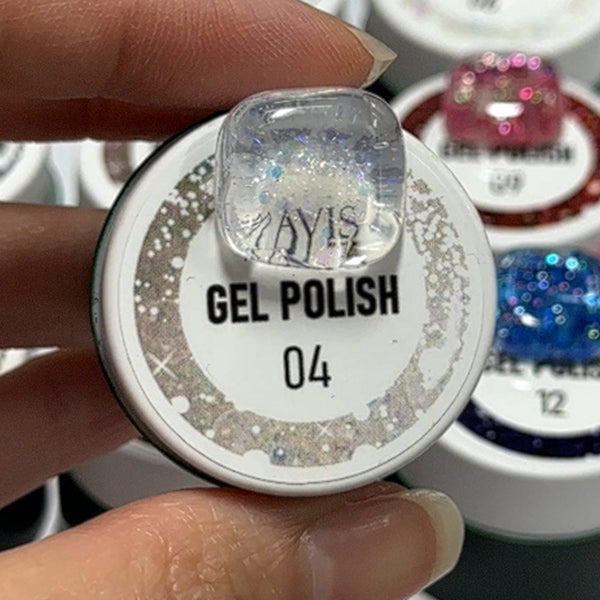 LAVIS Nail Art Glitter - Gel Polish 04