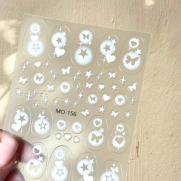 3D Nail Art Stickers MO155 - MO157