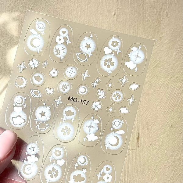 3D Nail Art Stickers MO155 - MO157