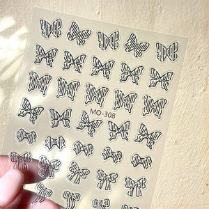 3D Nail Art Stickers MO-308