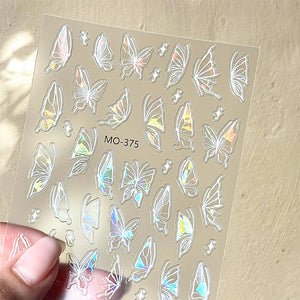 3D Nail Art Stickers MO375 - MO378