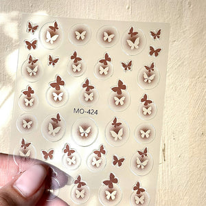 3D Nail Art Stickers MO424 - MO425 - MO426