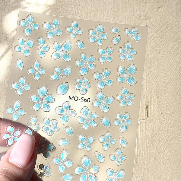 3D Nail Art Stickers MO557 - MO562