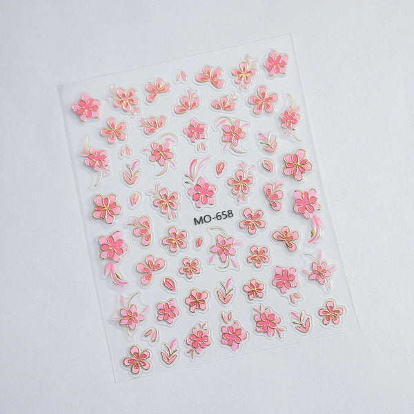 3D Nail Art Stickers MO-658