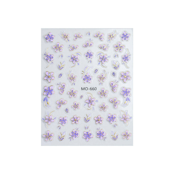 3D Nail Art Stickers MO-660