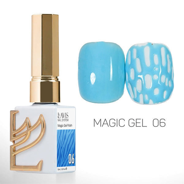 LAVIS Magic Gel Set 12 Colors - 0.5 oz