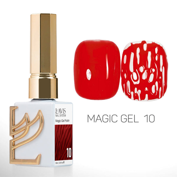 LAVIS Magic Gel Set 12 Colors - 0.5 oz