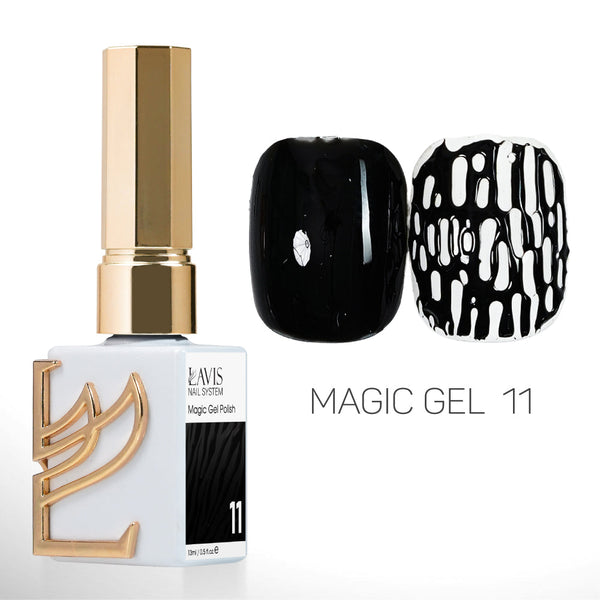 LAVIS Magic Gel Set 12 Colors - 0.5 oz