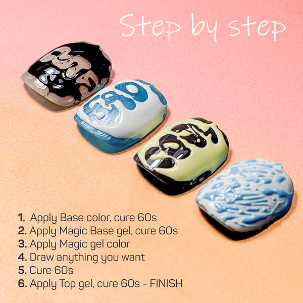 LAVIS Magic Base Gel + Magic Gel 11 + 12