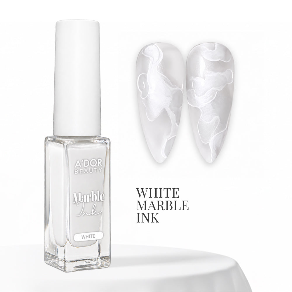 A'DOR Marble Ink 10ml - White