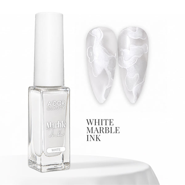 A'DOR Marble Ink 10ml - White