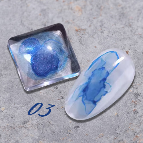 A'DOR Marble Ink - 03 - Aqua Blue
