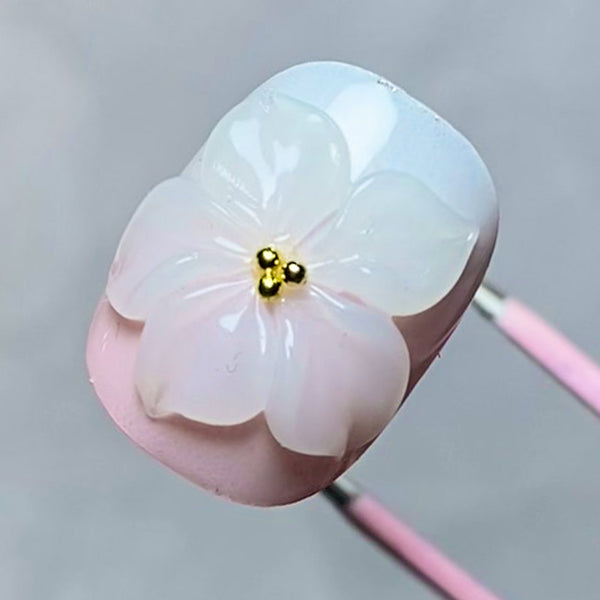 LAVIS Builder Gel Jar Non Sticky - 02 Milky White 30g