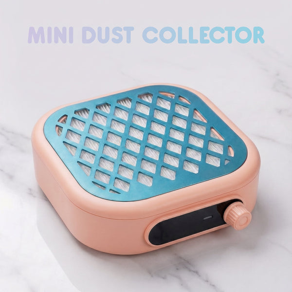 Mini Nail Dust Collector - Orange