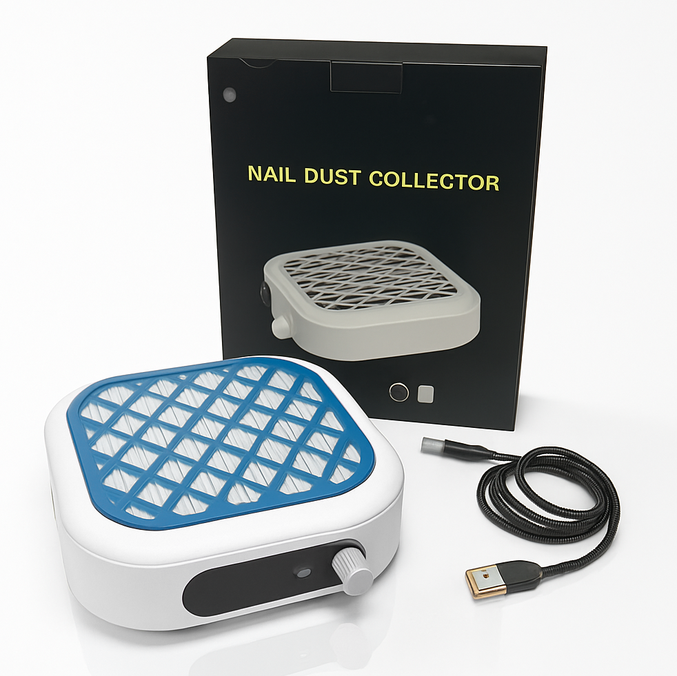 Mini Nail Dust Collector - White