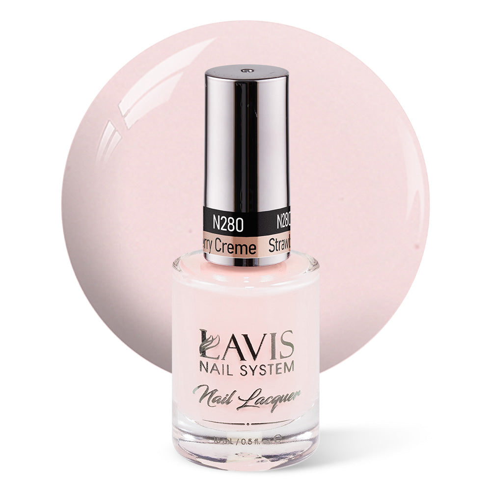 LAVIS Nail Lacquer - 280 Strawberry Creme