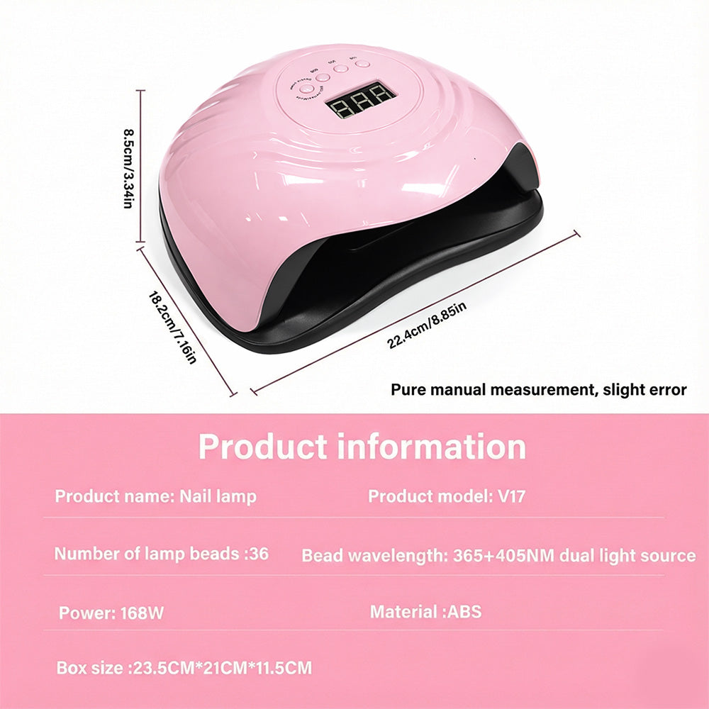 Classy Nail Art UV/LED Nail Lamp - Pink