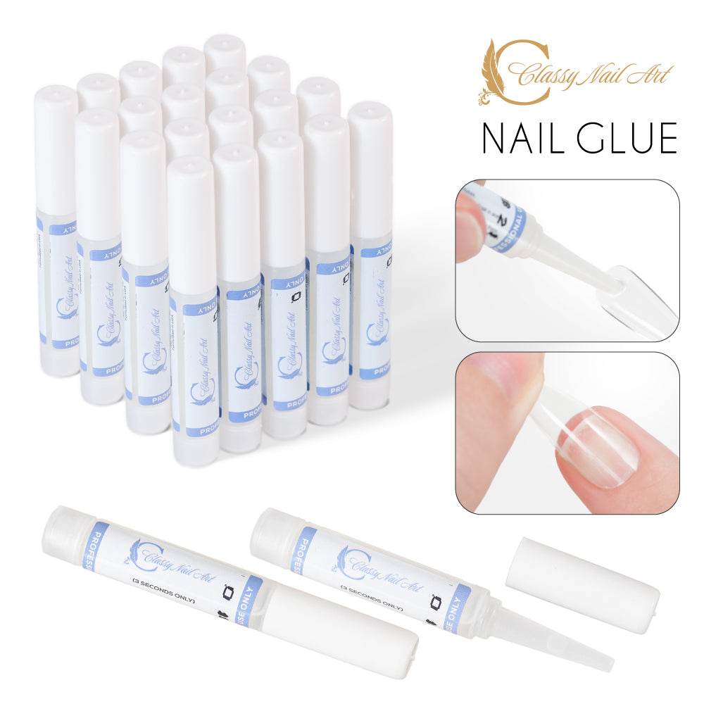  2 Classy Nail Art Glue - 0.07oz by KDS sold by DTK Nail Supply