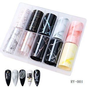 Korean Design Nail Foils