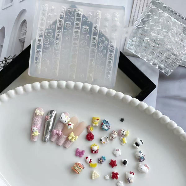 3D Nail Charm Mold