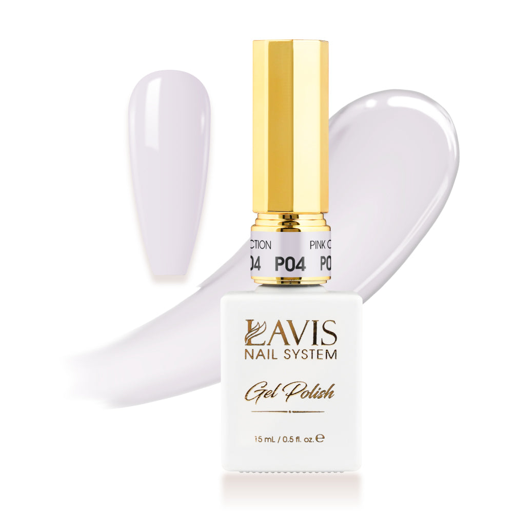 LAVIS P04 - Gel Polish 0.5 oz - Pink Collection