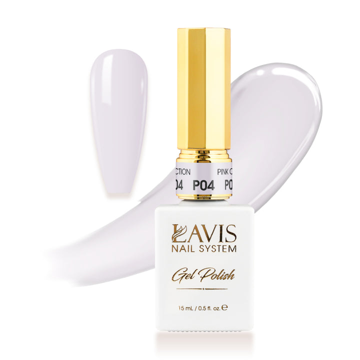 LAVIS P04 - Gel Polish 0.5 oz - Pink Collection