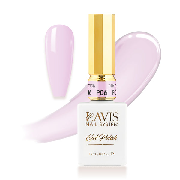 LAVIS P06 - Gel Polish 0.5 oz - Pink Collection