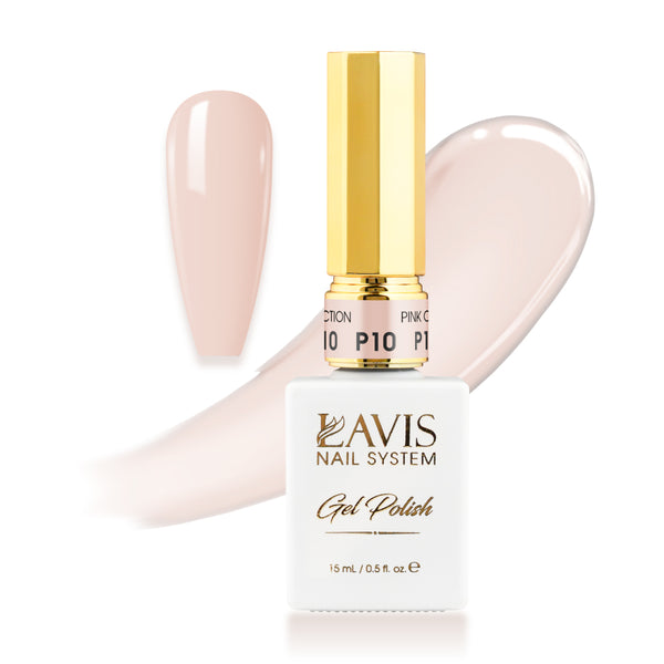 LAVIS P10 - Gel Polish 0.5 oz - Pink Collection