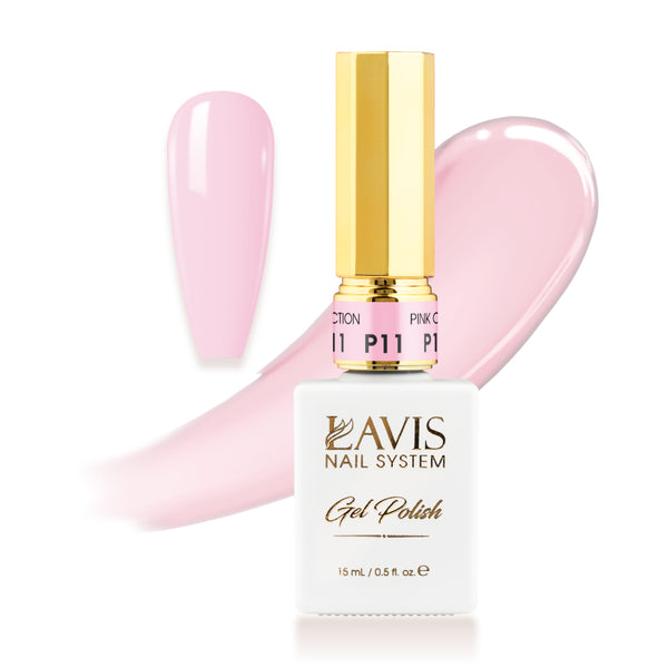 LAVIS P11 - Gel Polish 0.5 oz - Pink Collection