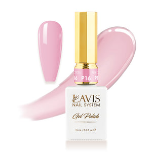 LAVIS P16 - Gel Polish 0.5 oz - Pink Collection