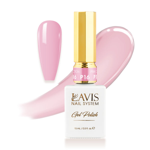 LAVIS P16 - Gel Polish 0.5 oz - Pink Collection