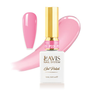 LAVIS P23 - Gel Polish 0.5 oz - Pink Collection