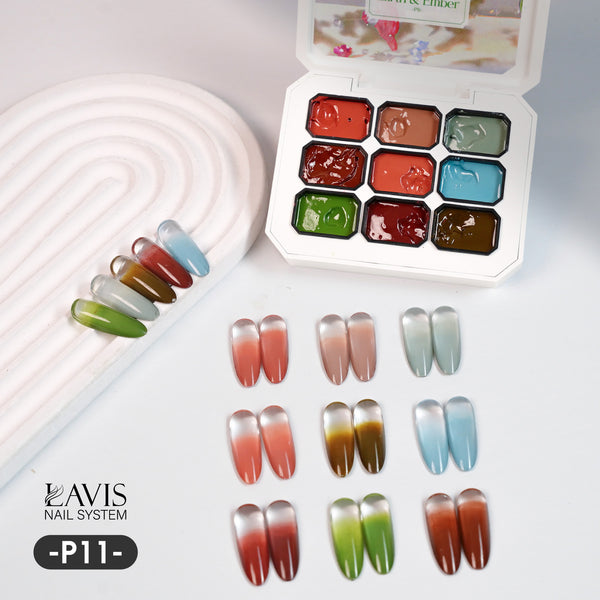 LAVIS Pat Pat Gel 11 - Earth Ember